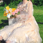 Lolita feather mesh dress SS2487