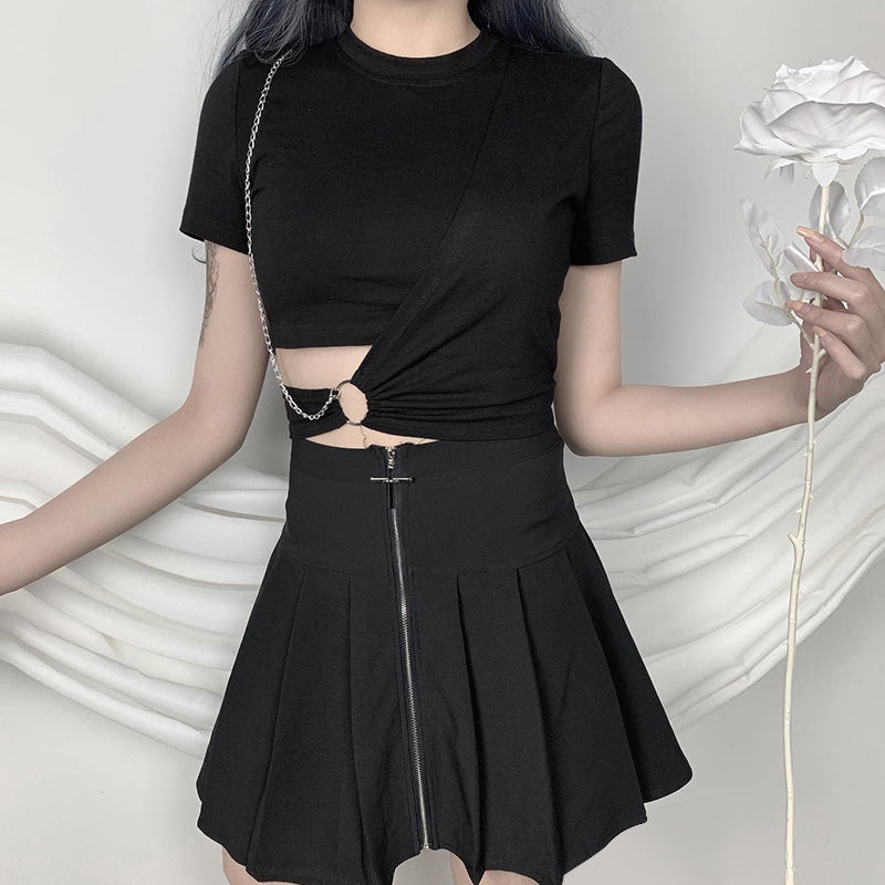 Black short sleeve t-shirt  SS1255