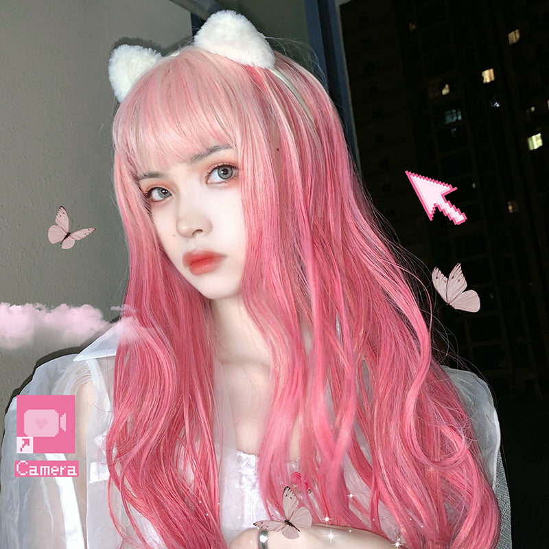 lolita pink gradient wig  WS2249