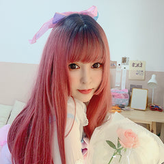 Princess Cut Long Straight Hair Lolita Wig WS2053