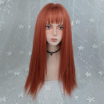 Dirty orange lolita wig  WS1108