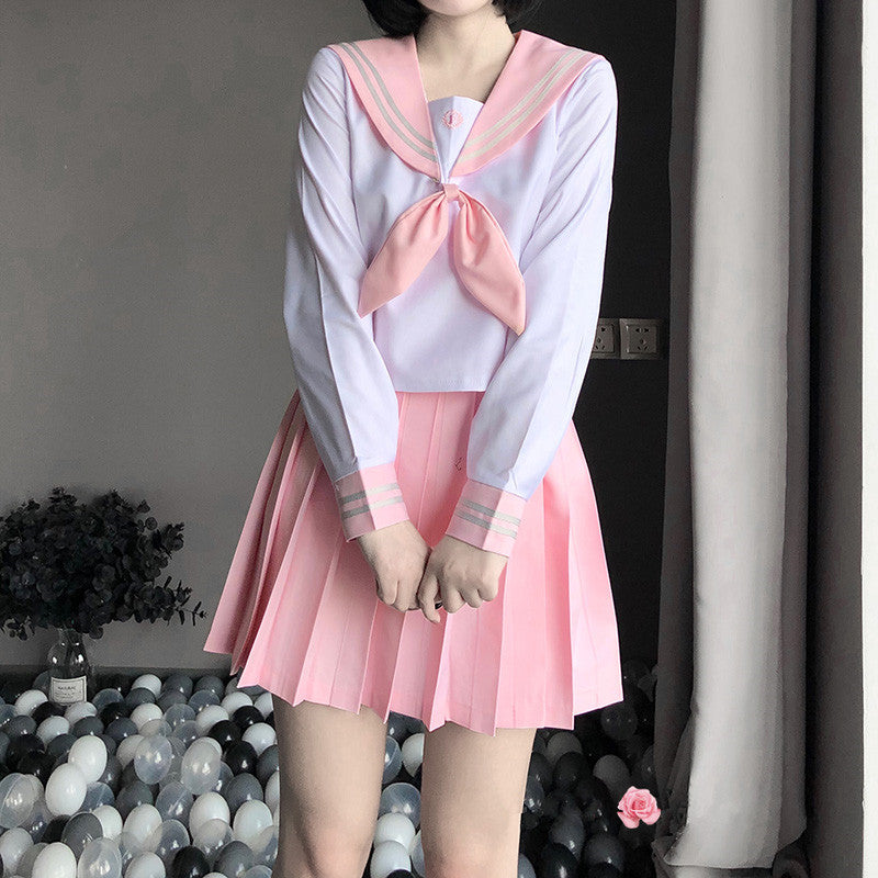 Japanese pink pure sailor suit SS2531