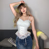 Lace Tie Sling Top SS2807