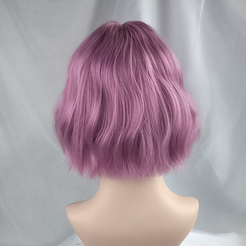 Purple micro-curly wig  WS2189