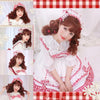 Oguri Brown Retro Lolita Small Curly Wig WS2129