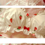 Strawberry particles lightweight underwear  SS1287