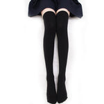 Velvet Japanese white stockings SS1224