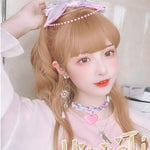 Lolita golden long curly wig WS2291