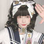 Japanese double ponytail Lolita round face wig WS2045
