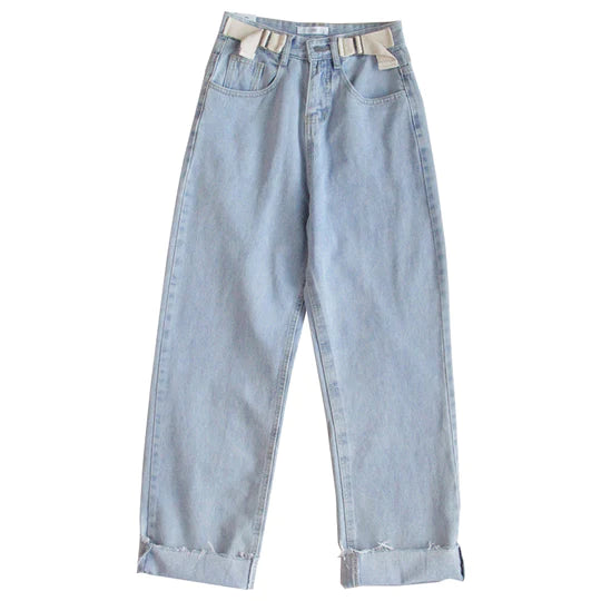 Kfashion High-Waist Loose Jeans SS2979
