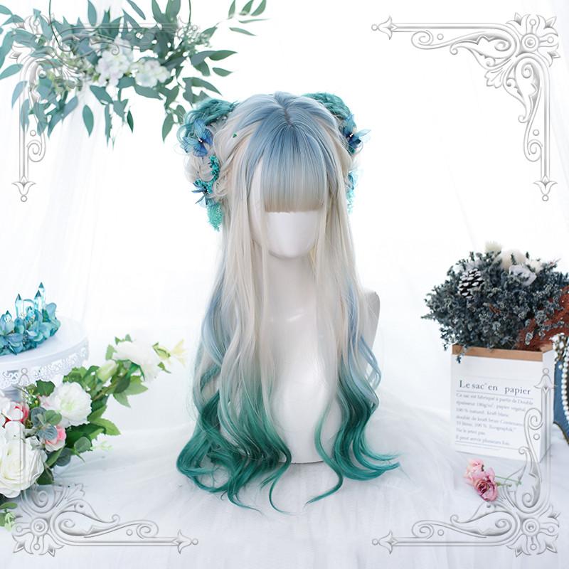 Lolita Mixed color Straight Wig WS1080