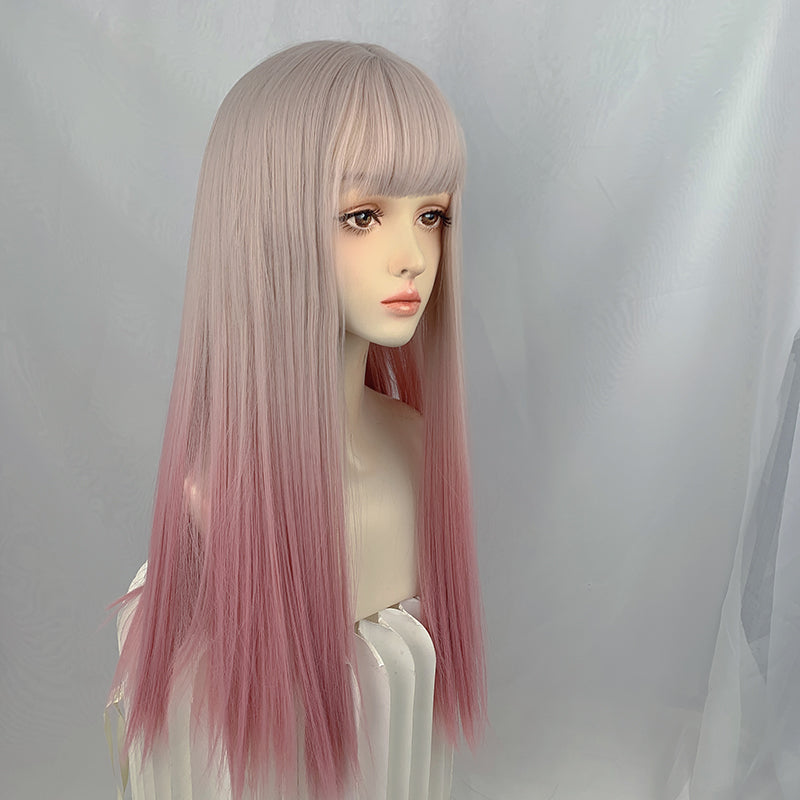 Anime style pink wig WS2356