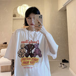 Harajuku cartoon bear T-shirt SS2496