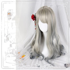 Ladies Soft Girl Daily Harajuku Long Roll Lolita Wig WS2024