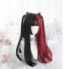 Princess Cut Long Straight Hair Lolita Wig WS2040
