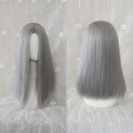 Dark silver gray lolita wig  WS1135