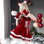 Sexy Bunny Girl Christmas Maid Outfit SS2692