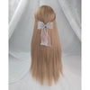 Korean fashion wig with long blond straight hair WS1132