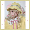 Striped contrast color fisherman hat  WS3038
