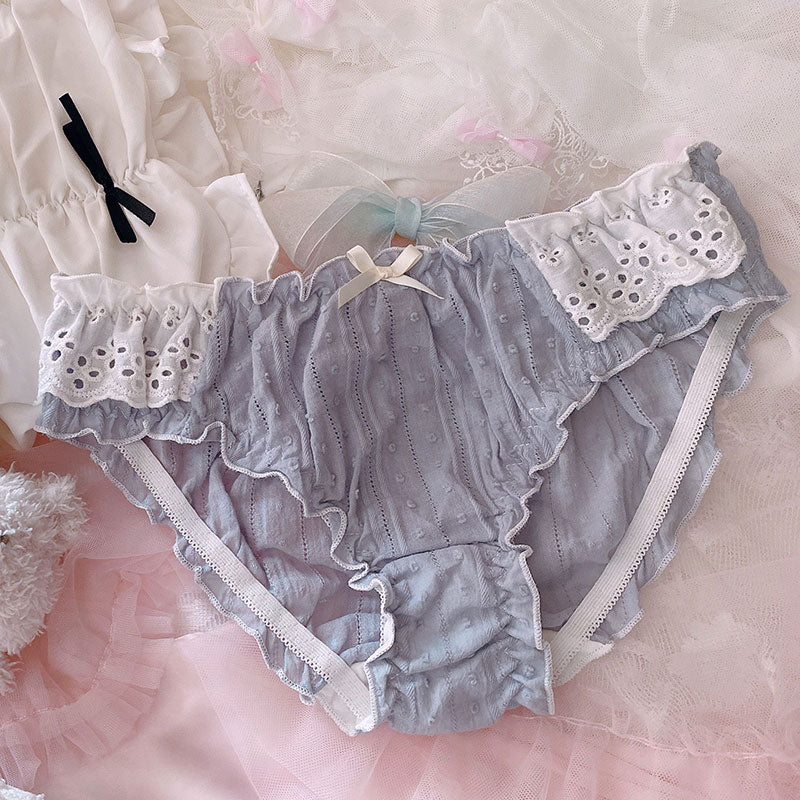 Little fresh girl lace cotton panties  SS1280