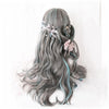 Lolita Mixed color Straight Wig  WS1082