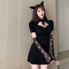 Dark girl style dress SS2666