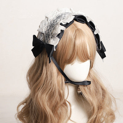 lolita headband bow headdress WS3072