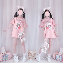 【Strawberry Rabbit】T-shirt ss3063