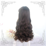 Lolita Black-Brown Long Curly Hair Wig  WS1070