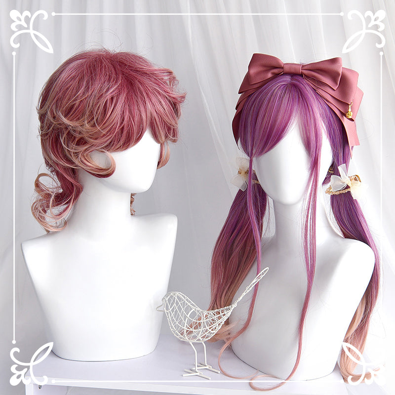 Lolita Berry Purple Couple Wig WS2247