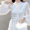 Cute and elegant little white dress SS2316