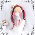 Gentle girly pink natural lolita wig WS2243