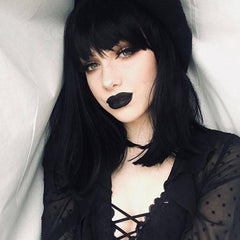 Black Lolita Gothic Wig WS1179