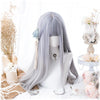 Lolita Purple Straight Wigs WS1093
