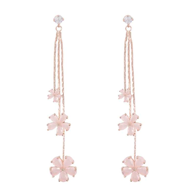 Pink cherry blossom earrings SS2407