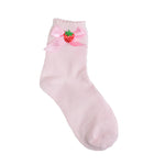 Cotton strawberry socks  SS1242
