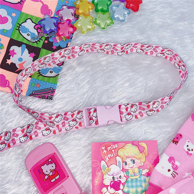 Kitty Cartoon denim skirt SS2622