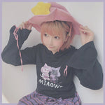 Halloween little witch knitted hat  WS3035