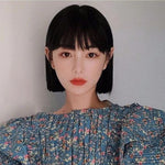 Cute Harajuku Lolita Short Hair Black Wig WS1247