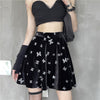 Dark girl butterfly print skirt SS2673