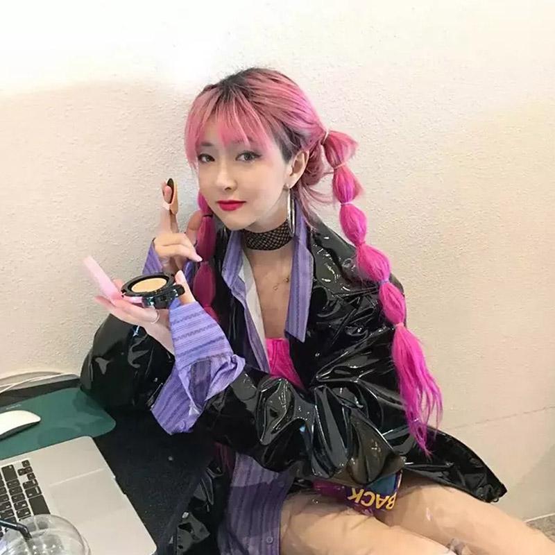 Harajuku Lolita Long Hair Pink Wig WS1226