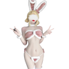 Sexy Bunny Uniform Set SS2823