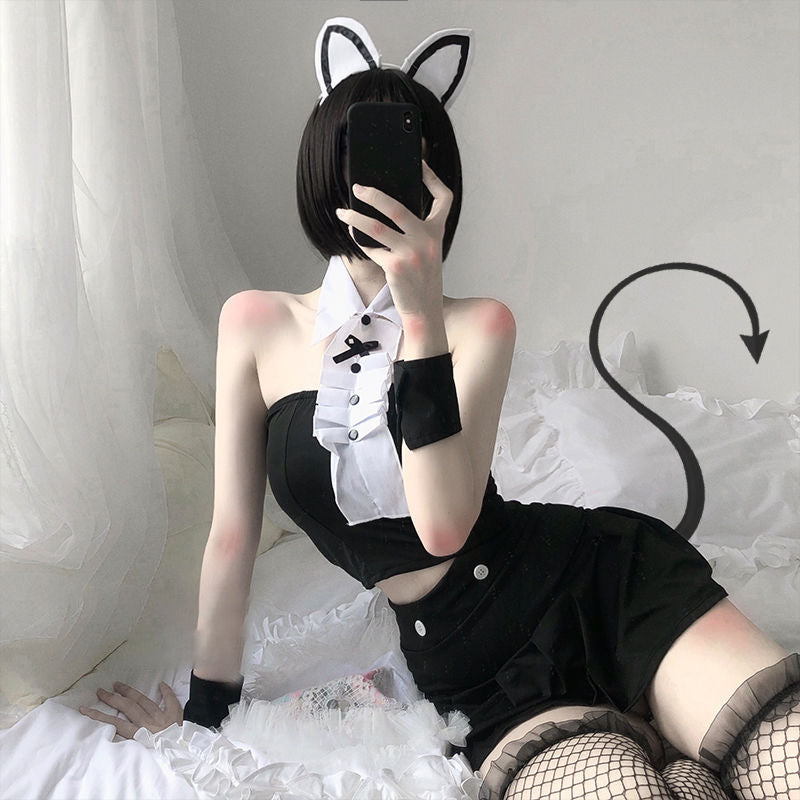 Cat Ear Lace Maid Costume SS2513