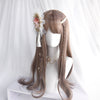 Multicolor Lolita Long Curly Wig WS2259
