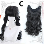 V-shaped wig piece long curly hair accessories WS1261