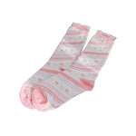 Pink Twill Love Heart Socks SS2340