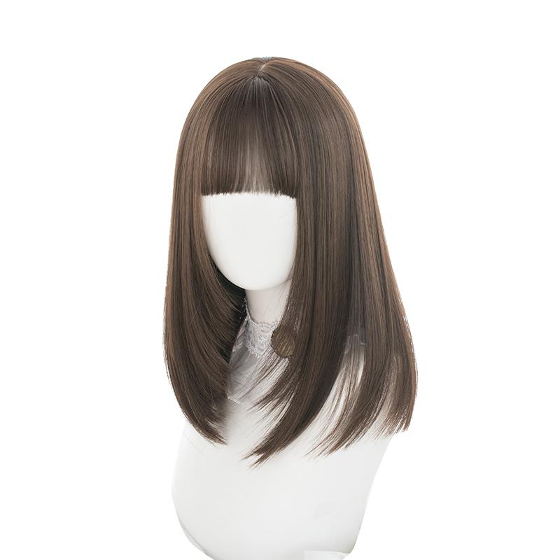 lolita natural straight hair wig WS2104