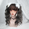Harajuku Lolita Gradient Silver Grey Wig  WS1113