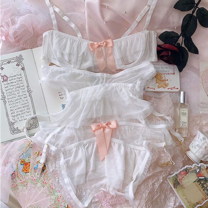 French romantic soft lingerie set SS2475