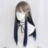 Cool gradient blue wig WS2355